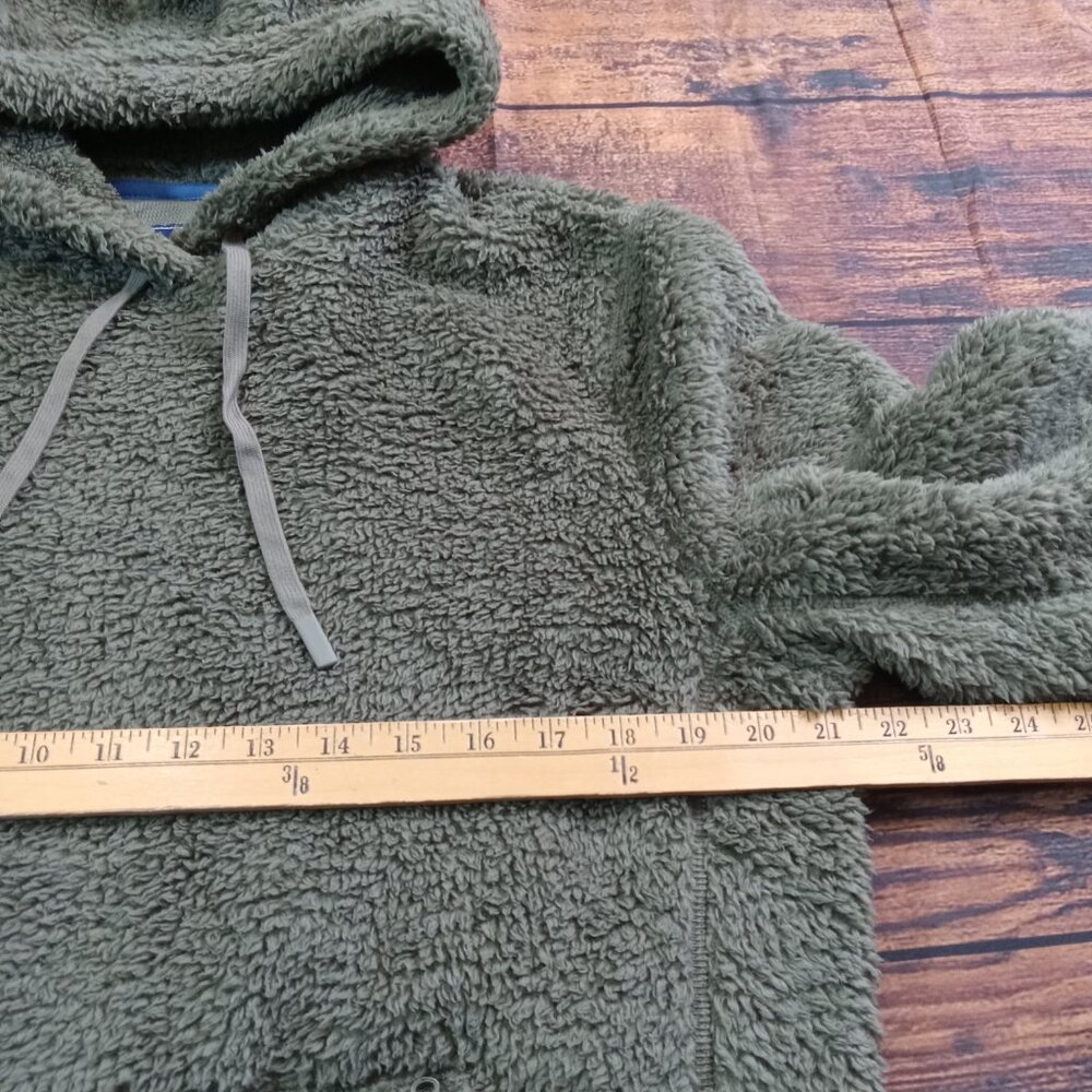 Vineyard Vines Fleece Deep Pile Hooded Pullover Men's‎ Small Green - Picture 5 of 10